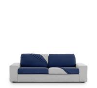 Eysa Copridivano bielastico per seduta e schienale misura S colore blu disegno Harlem