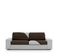 Eysa Copridivano bielastico per seduta e schienale misura S colore marrone disegno Harlem