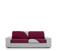 Eysa Copridivano bielastico per seduta e schienale misura XXL colore burdeaux disegno Harlem