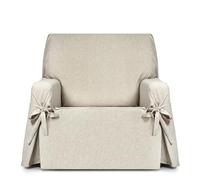 Eysa copridivano con lacci antimacchia 1 posto colore crudo design Genna