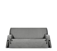 Eysa copridivano con lacci antimacchia 4 posti colore grigio design Genna