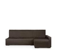 Eysa copridivano per chaise longue letto lato destro vistra frontale colore marrone design Luz
