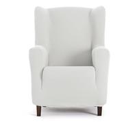 EYSA Copripoltrona bielastica con orecchie colore bianco disegno Harlem