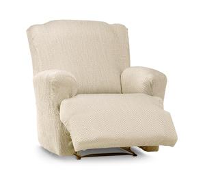 Eysa copripoltrona elastica bergere colore crudo design Luz
