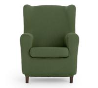 Eysa - Copripoltrona elastico Ulises, per poltrone a orecchioni Verde