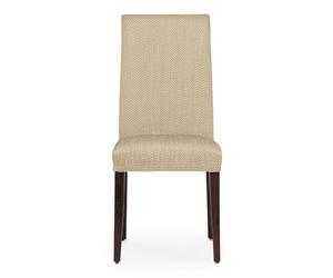 Eysa coprisedia elastica con schienale pack di 2 colore beige design Luz