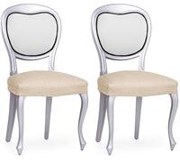 Eysa coprisedia elastica pack di 2 colore crudo design Luz (Confezione da 2)