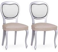 Eysa coprisedia elastica pack di 2 colore lino design Luz (Confezione da 2)