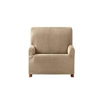 Eysa F717081 Aquiles Copripoltrona Elastico, Poliestere-Cotone, Beige, 37x29x5 cm