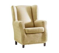 Eysa F817081 Aquiles Copripoltrona Elastico, Poliestere-Cotone, Beige, 37x29x5 cm