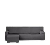 Eysa Italia copridivano per chaise longue con bracciolo corto lato sinisto vista frontale colore antracite design Luz