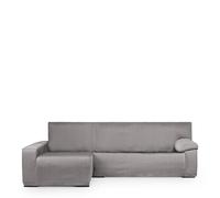 Eysa Italia copridivano per chaise longue con bracciolo lungo lato sinisto vista frontale colore grigio design Luz