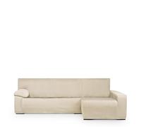 Eysa Italia copridivano per mini chaise longue con bracciolo lungo lato destro vista frontale colore crudo design Luz