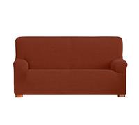 Eysa Italia Dorian Copridivano Bielastico, Ciniglia, Arancione, 140 a 170 cm/2 posti
