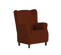 Eysa Italia Dorian Copripoltrona Bielastico, Ciniglia, Arancione, 70 a 90 cm