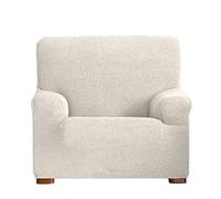 Eysa Italia Dorian Copripoltrona Bielastico, Ciniglia, Bianco, 37x9x29 cm