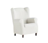 Eysa Italia Dorian Copripoltrona Bielastico, Tela, Bianco, 70 a 90 cm