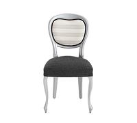 Eysa Italia Dorian Coprisedia Bielastico, Ciniglia, Grigio, 33x4x22 cm, 2 unità