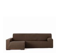 Eysa Llion Sofa Cover, Lycra, Brown, Left Long Arm