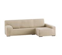 Eysa Italia Ulises Chaise Longue Elastico Destra, Vista Frontale, Beige, 250-310 cm