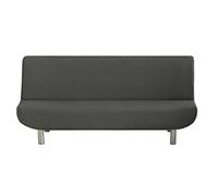 Eysa Italia Ulises Copridivano Elastico Clic Clac, 3 Posti, Poliestere-Cotone, Grigio, 37x5x29 cm