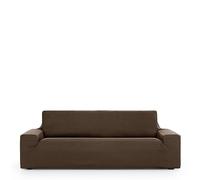 Eysa Italia Ulises Copridivano Elastico 3 Posti, Poliestere-Cotone, Marrone, 180 a 210 cm/3 posti