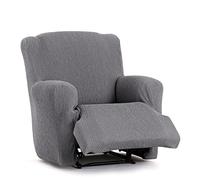 Eysa Llion Copripoltrona Relax Piediuniti XL elastica 60-90cm 1 Posto, grigio