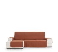 Eysa Magnus Copridivano Chaise Longue, per Sinistra(visibile le cuciture) e Destra(senza cuciture), misura del tessuto 200cm,(misura di seduta), per divani di tra 200cm a 250cm, ruggine.