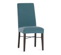 Eysa Pack de 2 fodere bielastiche per sedia con schienale colore verde smeraldo disegno Harlem