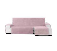 Practica salvadivano con penisola 240cm destra vista frontale Calma colore 02-rosa