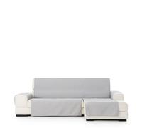 Eysa Practical Chaise Longue Cover Argento 240 cm