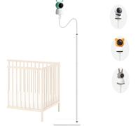 EYSAFT Supporto da pavimento per baby monitor BOIFUN Baby 6T, Baby 2S, Baby 5S, ieGeek Baby 1T/DEATTI BM101-M