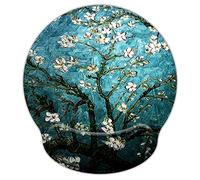 eyscar - Tappetini per mouse per computer Van Gogh, memory foam ergonomico, poggiapolsi antiscivolo, leggero tappetino per mouse per ufficio, giochi, computer, laptop e Mac, sollievo
