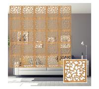 EYUANGXY Divisorio for Ambienti sospeso in Legno e plastica Impermeabile Fai da Te - Elegante Pannello Decorativo for la casa e L'Ufficio(26Pcs)