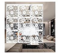 EYUANGXY Elegante Pannello divisorio sospeso in PVC Impermeabile - 11,4" x11,4 divisorio Decorativo for casa e Ufficio(2Pcs)