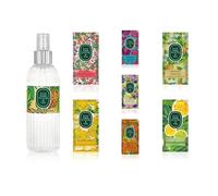 EYÜP SABRİ TUNCER Eau de Cologne - Ananas hawaiano, 150 ml, spray + salviettine rinfrescanti, confezione da 100 pezzi, set di freschezza e igiene
