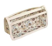 EYVRPAU 1PCS Pencil Case, Astuccio Trasparente, creativo carino, Hug Me, Mostra Esattamente Ciò che Contiene, in TCU Trasparente, Chiusura Zipper, Capiente Può eseguire la creazione fai da te