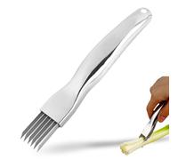 EYVRPAU 1PCS Shred Silk The Knife,Coltello per Cipolle,Coltelli per Cipolla Coltelli per Aglio Coltello Affettatrice Affettatrice per Cipolle Scallion Trituratore