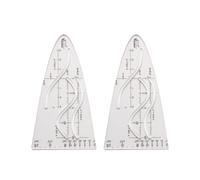 EYVRPAU 2 modelli di coseno sinusoidale, modello parabola, strumenti matematici di aiuto per la fisica, adatto per l'apprendimento scolastico, l'allenamento, il lavoro d'ufficio
