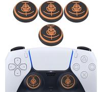 EYVRPAU 4pcs Tappi Pulsanti in Silicone Copertura di Protezione, Grip Joystick Cap Analogico, Gommini Joystick PS4 per PS5, PS4, Xbox 360, PS3 Game Controller