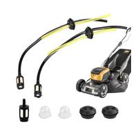 EYVRPAU 7 pezzi Tubi Serbatoio Decespugliatore Filtro Benzina,Decespugliatore Tubo Carburante,Filtro Benzina Universale Kit,Kit Tubo Filtro Serbatoio Carburante con Guarnizioni,Per Tagliasiepi