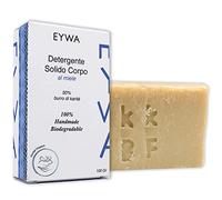 EYWA Sapone Solido Detergenza Corpo al miele - Prodotto Naturale Plastic Free Fairtrade: 50% Karité, Olio di Cocco, Olio di Cotone