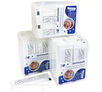 eyxformula Floss - Filo interdentale, 144 plettri, confezionati singolarmente, micro filo interdentale da viaggio, strumento monouso per rimuovere placca e cibo, filo interdentale per la salute orale