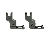 eyYvxmep 2 Pezzi Piedino a Guida Stretto Piedi per Macchina da Cucire Industriale a Punto Annodato Chiusura Chiara Piedino Universale, CL1/32NS (0.1)