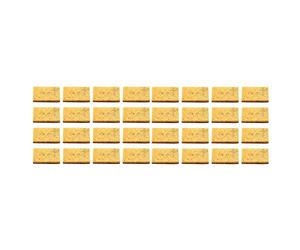 eyYvxmep 32 spugne biodegradabili e compostabili tampone abrasivo spazzola per casseruola in noce di spugna ecologica in fibra di palma per la pulizia delle stoviglie da cucina