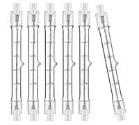 eyYvxmep Lampadina alogena R7S 118 mm 200 W 230 V Lampadina alogena R7S dimmerabile Halogen Rod Lamp Lights 6 Pack