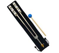 eyYvxmep Strumento in alluminio 32HZ con martello di Guerisone, vibrazione del suono, teRapia Diagnostica, strumento per la cura della salute