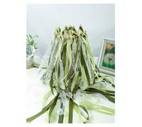 EYZJQSTUV Nastri per Feste di Matrimonio, Bacchette e Bastoncini di Nastro Multicolore Confezione da 10/20/50 Pezzi Oggetti Scena for la Danza della Festa Nuziale(Color4,10pcs)