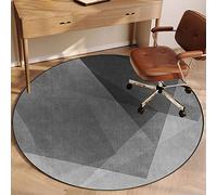 EYZO Tappeto Salvapavimento, Tappetino per Sedia da Ufficio Gaming, Protezioni per Il Pavimento della Sedia, Tappetino per Sedia da Computer per Soggiorno, Tappetino per Pavimenti Rotondo 120 cm