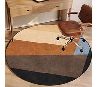 EYZO Tappeto Salvapavimento, Tappetino per Sedia da Ufficio Gaming, Protezioni per Il Pavimento della Sedia, Tappetino per Sedia da Computer per Soggiorno, Tappetino per Pavimenti Rotondo 120 cm